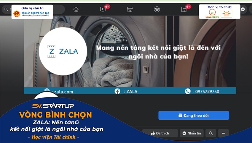 ZALA: Nền tảng kết nối giặt là đến ngôi nhà của bạn