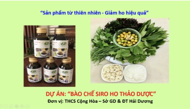 BÀO CHẾ SIRO HO THẢO DƯỢC