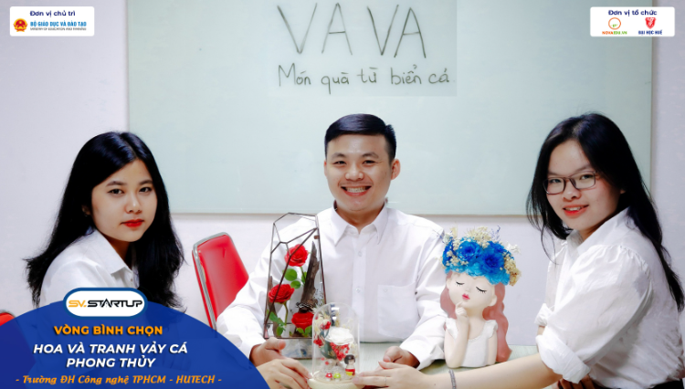 Hoa và tranh vảy cá phong thủy
