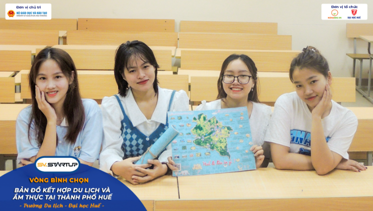 BẢN ĐỒ KẾT HỢP GIỮA DU LỊCH VÀ ẨM THỰC TẠI THÀNH PHỐ HUẾ